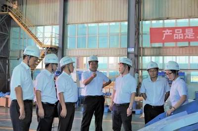 深化合作促發展 攜手共進譜新篇——中鐵裝備集團鋼結構公司領導班子蒞臨設備公司參觀交流